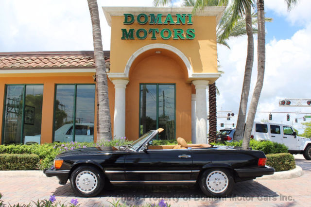 1988 Mercedes-Benz 500-Series RARE BLACK 560SL! SPECTACULAR LOW ORIGINAL MILES R - photo 10