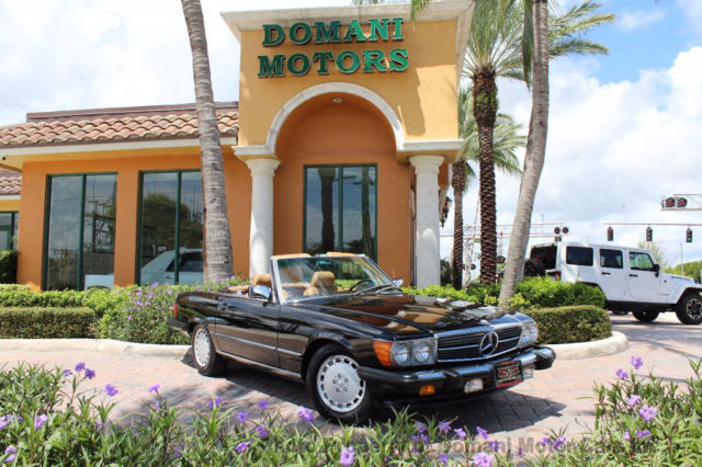 1988 Mercedes-Benz 500-Series RARE BLACK 560SL! SPECTACULAR LOW ORIGINAL MILES R - photo 2