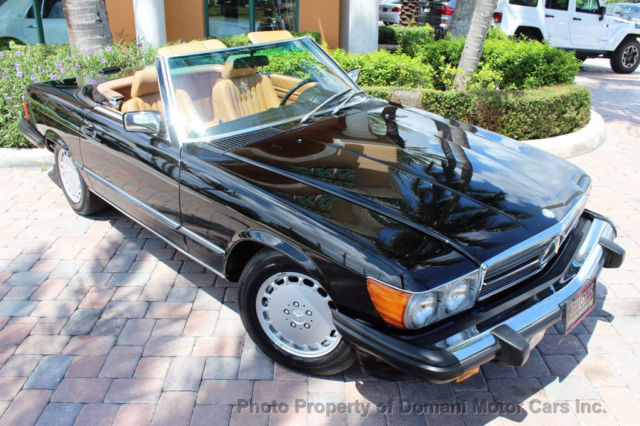1988 Mercedes-Benz 500-Series RARE BLACK 560SL! SPECTACULAR LOW ORIGINAL MILES R - photo 3