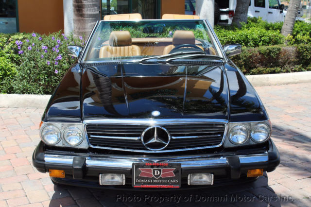 1988 Mercedes-Benz 500-Series RARE BLACK 560SL! SPECTACULAR LOW ORIGINAL MILES R - photo 5