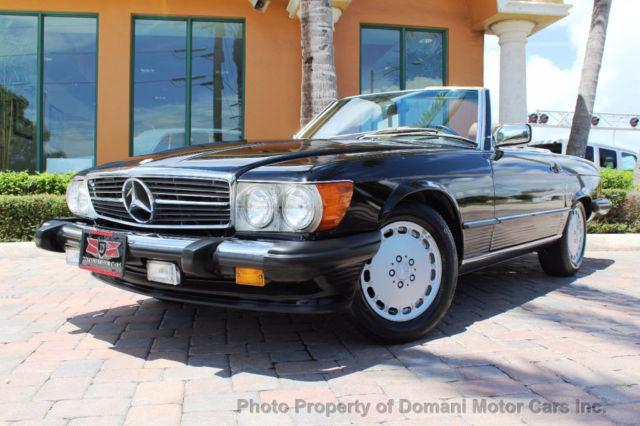 1988 Mercedes-Benz 500-Series RARE BLACK 560SL! SPECTACULAR LOW ORIGINAL MILES R - photo 7