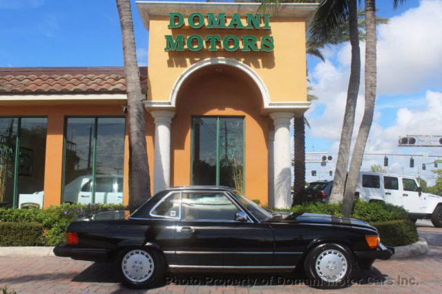 1988 Mercedes-Benz 500-Series RARE BLACK 560SL! SPECTACULAR LOW ORIGINAL MILES R - photo 8