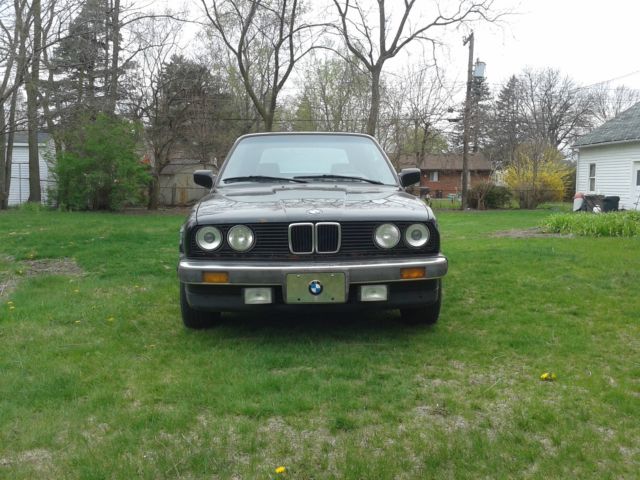Rare Black on Black 1989 BMW e30 325i Convertible, 5 Speed Manual 1989 BMW 3-Series 325ic
