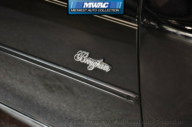 1989 Cadillac Brougham RARE BLK/BLK LEATHER CLEAN S CAROLINA CAR SERVICED - photo 11