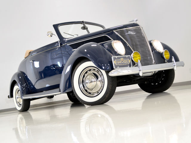 Rare body style, frame-off restoration, 3/4-race 59AB flathead, juice brakes 1937 Ford Other Deluxe