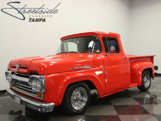 RARE BODYSTYLE, 351 V8, AUTO, COLD A/C, CRUISE, PW, PS, PB W/FRNT DISC, RECEIPTS 1960 Ford F-100
