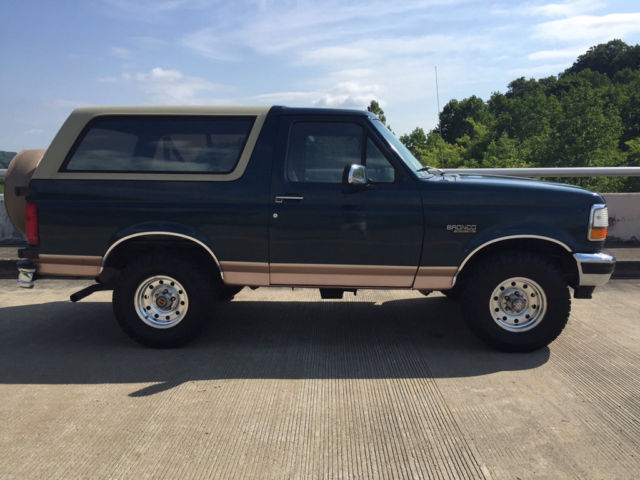 1994 Ford Bronco 4x4 5.8L V8 Rare Bronco Removable Top NO Rust 615- - photo 2