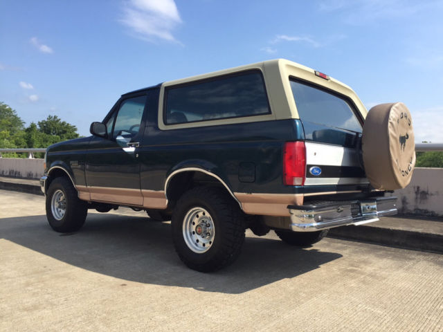 1994 Ford Bronco 4x4 5.8L V8 Rare Bronco Removable Top NO Rust 615- - photo 3