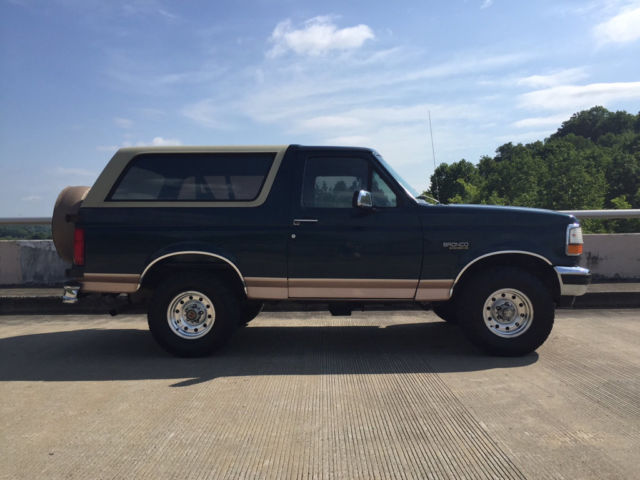 1994 Ford Bronco 4x4 5.8L V8 Rare Bronco Removable Top NO Rust 615- - photo 5