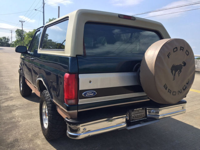 1994 Ford Bronco 4x4 5.8L V8 Rare Bronco Removable Top NO Rust 615- - photo 8