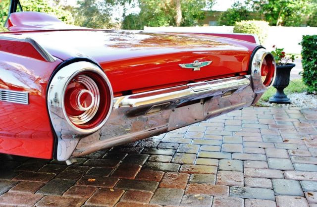 1962 Ford Thunderbird Convertible Z Code 390 A/C Power Steering - photo 10