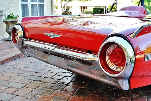 1962 Ford Thunderbird Convertible Z Code 390 A/C Power Steering - photo 13