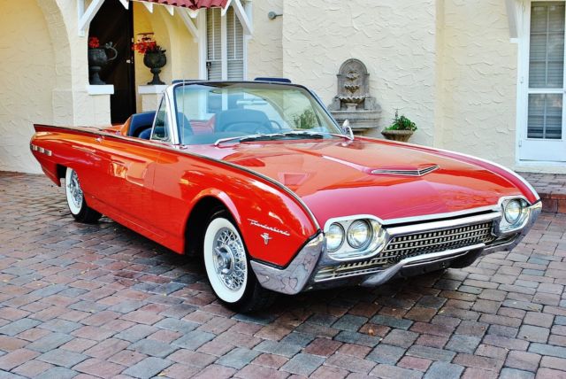 1962 Ford Thunderbird Convertible Z Code 390 A/C Power Steering - photo 2
