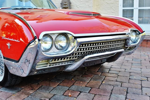 1962 Ford Thunderbird Convertible Z Code 390 A/C Power Steering - photo 3
