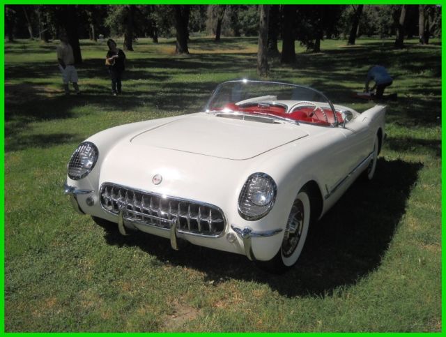 Rare Classic 1954 Chevy Corvette Convertible 235/Auto Survivor NewTop 53 55 56 1954 Chevrolet Corvette 2 Door Convertible
