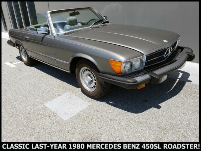 RARE CLASSIC 1980 MERCEDES BENZ 450SL TWO TOPS ROADSTER! LOW RESERVE R107! 1980 Mercedes-Benz SL-Class 450sl