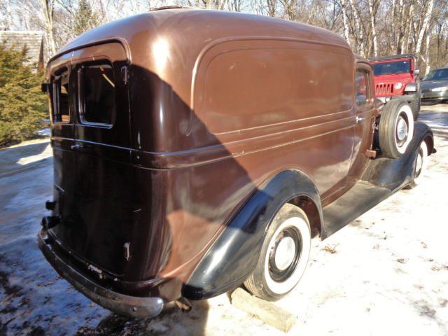1937 Dodge Ram Van Half-Ton 'Humpback' / Panel Sedan Delivery - photo 8