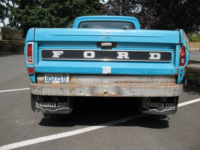 1971 Ford F-100 F-100 Sport Custom - photo 4