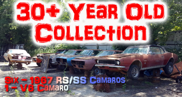 1967 Chevrolet Camaro 1 #s Match RS/SS Convertible! WOW!