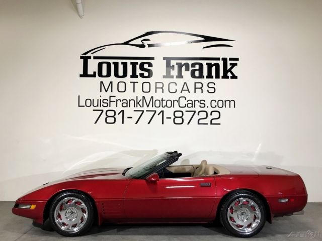 RARE COLOR! CONVERTIBLE! HARD TOP INCLUDED! $50K WINDOW STICKER! SPOTLESS! WOW! 1994 Chevrolet Corvette Base Convertible 2-Door