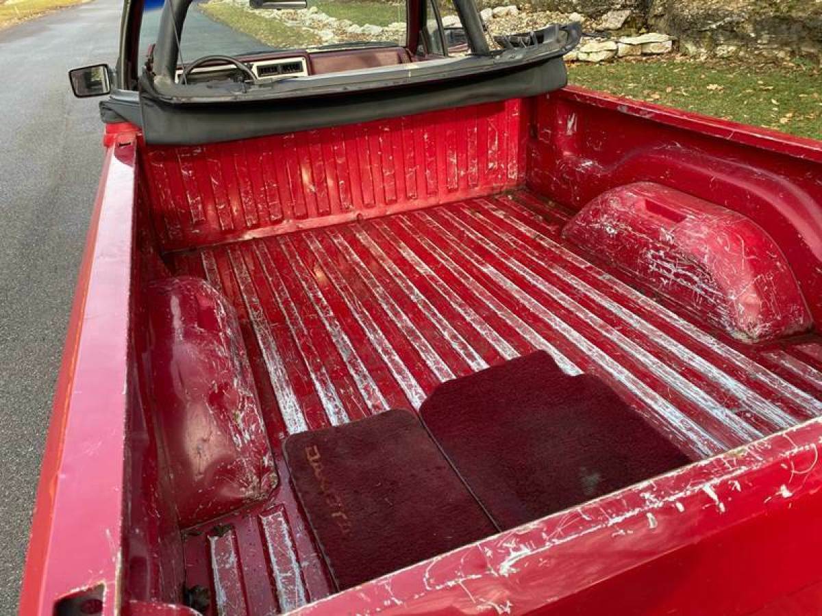 1989 Dodge Dakota Sport 2dr Regular Cab Convertible SB - photo 11
