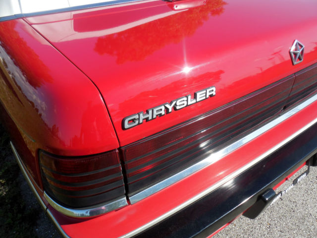 1991 Chrysler LeBaron 25,876 MILES!!!CERTIFIED CARFAX~NON SMOKER~NEW TOP - photo 11