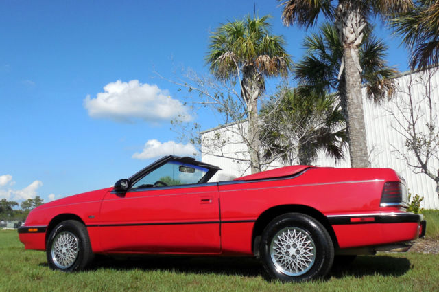 1991 Chrysler LeBaron 25,876 MILES!!!CERTIFIED CARFAX~NON SMOKER~NEW TOP - photo 3
