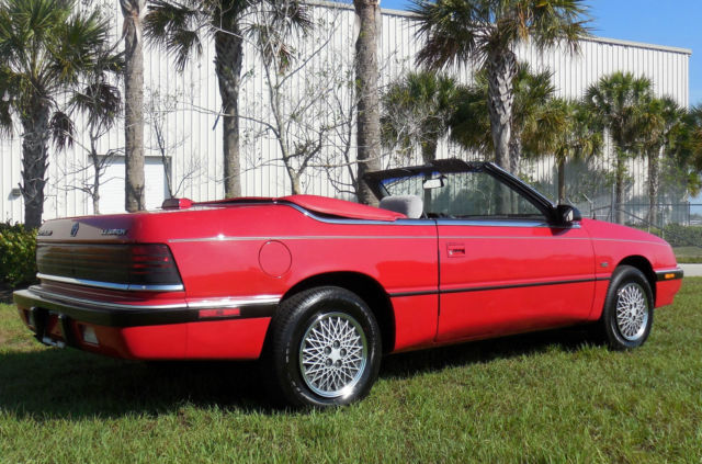 1991 Chrysler LeBaron 25,876 MILES!!!CERTIFIED CARFAX~NON SMOKER~NEW TOP - photo 4