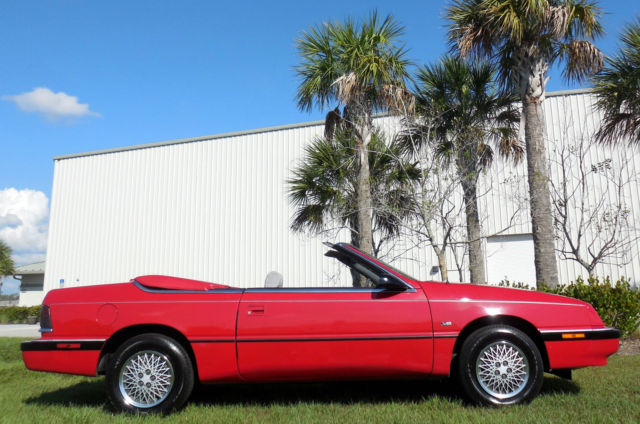 1991 Chrysler LeBaron 25,876 MILES!!!CERTIFIED CARFAX~NON SMOKER~NEW TOP - photo 5