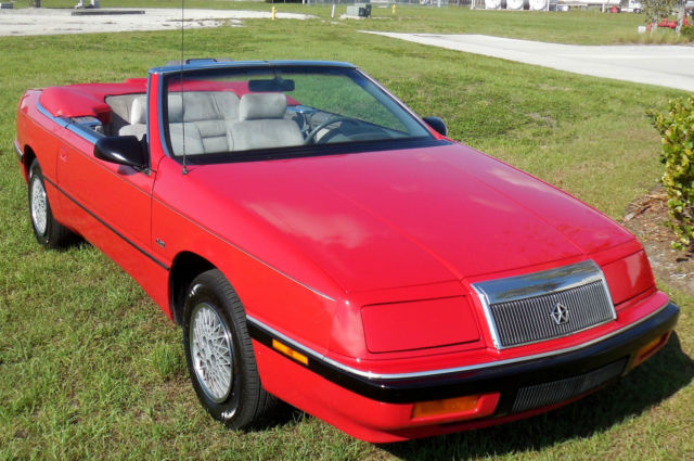1991 Chrysler LeBaron 25,876 MILES!!!CERTIFIED CARFAX~NON SMOKER~NEW TOP - photo 6