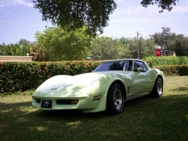 Rare Custom Corvette Owned by musician / filmmaker Billy Yeager 1981 Chevrolet Corvette