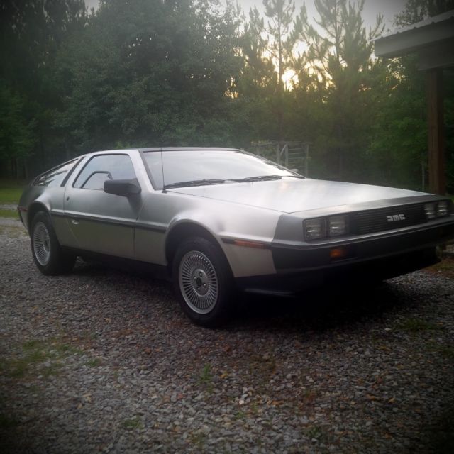 Rare Delorean DMC 12 1981 DeLorean DMC 12 Gray Leather