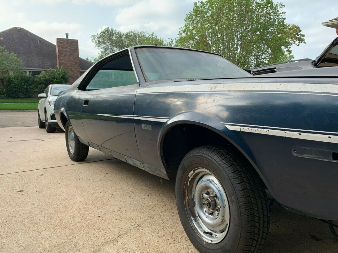 Rare, documented AMC Mark Donohue Javelin project. RUST FREE , great upside! 1970 AMC Javelin SST