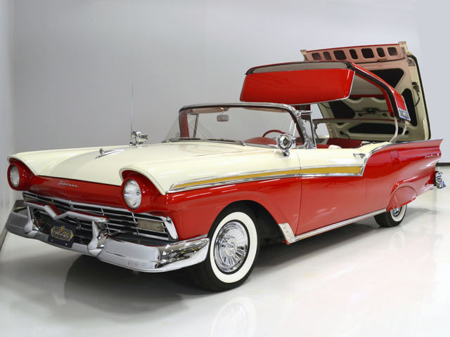 Rare E-code retractable, 312 with dual quads, loaded with options, award winner! 1957 Ford Fairlane Skyliner