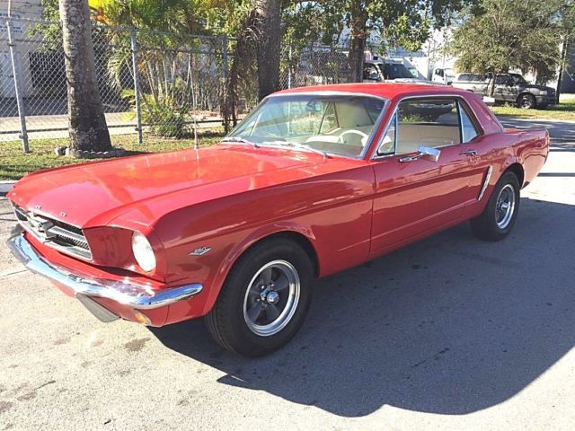 RARE EARLY 1964 1/2 FORD MUSTANG "F" CODE, 260-V8, MATCHING NUMBERS, A/C,LOW RES 1964 Ford Mustang "F" Code
