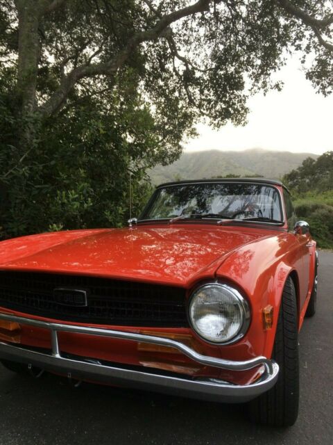 Rare, early Triumph TR6 (first official model year was 1969) 1968 Triumph TR-6