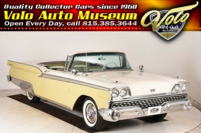 Rare factory a/c in a convertible, or is it a hardtop? 1959 Ford Fairlane --