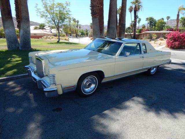 RARE FACTORY FIXED GLASS MOONROOF 1977 Lincoln TOWN COUPE