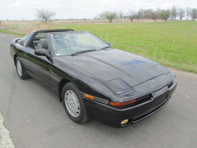 RARE FACTORY TWIN TURBO 2.0 5-SPEED RHD IMPORT LOW MILES ORIGINAL PAINT INTERIOR 1990 Toyota Supra GT Targa Coupe fast and furious skyline GT-R looks