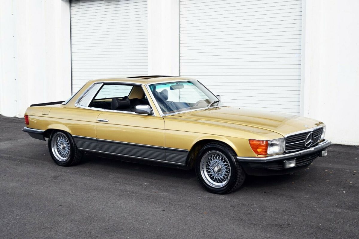 Rare FIA lightweight Homologation car, one of 40 units that came to the US 1979 Mercedes-Benz SL-Class 450 SLC 5.0