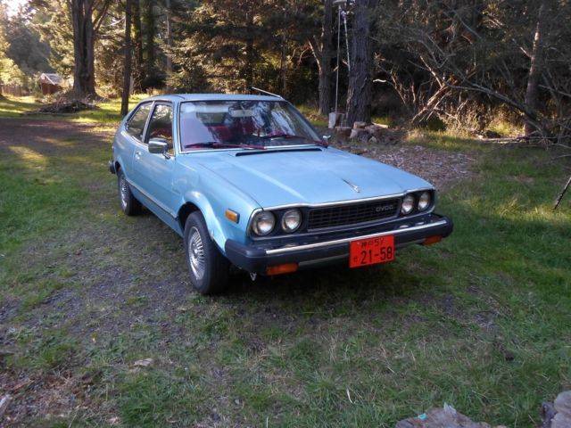 RARE FIND 1977 HONDA CVCC 2 DOOR ACCORD CLASSIC CAR. 1977 Honda Accord