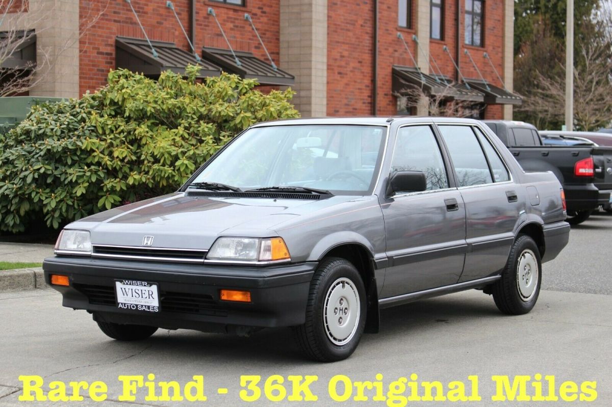 Rare Find, Clean & Original - Just Fully Serviced. Only 36K! Don't Miss Out. 1987 Honda Civic