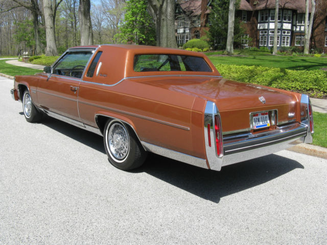 RARE Fleetwood Brougham COUPE, LOW MILES, Beech FIREMIST, 1 of 5,200 NONE FINER! 1983 Cadillac Fleetwood BROUHAM COUPE