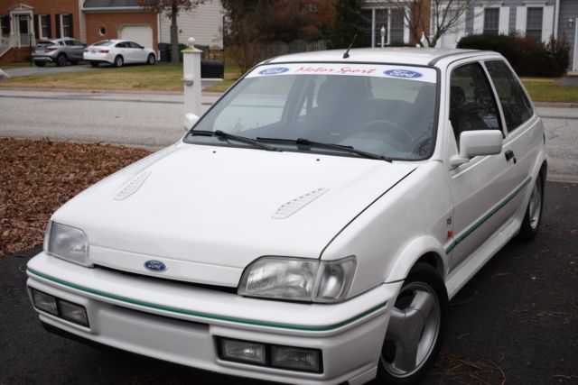 RARE FORD FIESTA RS TURBO /classic mini fiat alfa romeo lancia bmw 1991 Ford Fiesta RS TURBO MK3