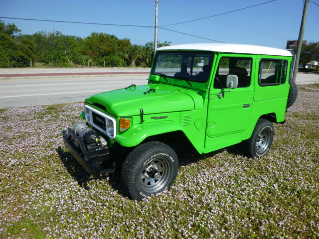RARE Frame off restoration Toyota Landcruiser BJ42. ALL OPTIONS. TOOLS. WINCH 1982 Toyota Land Cruiser Landcruiser BJ 42