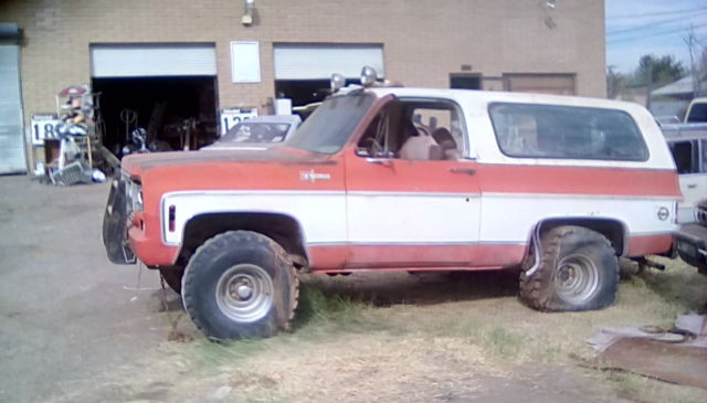 rare full convertible 2nd gen blazer , nice project to fix the way you want 1973 Chevrolet Blazer k5 Cheyenne