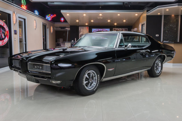 RARE GTO HO (360hp) #'s Matching 400ci HO V8, TH400 Auto, Factory Air, PHS 1968 Pontiac GTO