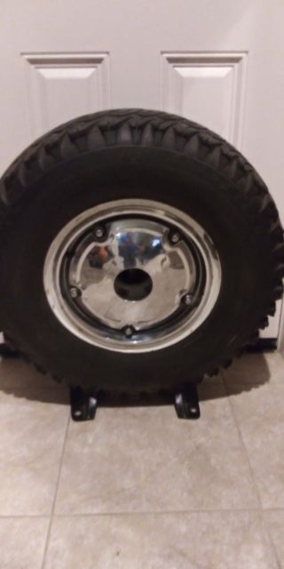 RARE HARD TO FIND SPARE TIRE RACK, TIRE, AND HUBCAP FOR 1972 CHEVY BLAZER 4X4 1972 Chevrolet Blazer