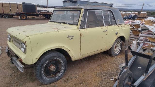 RARE International SCOUT 1966 International Harvester Scout
