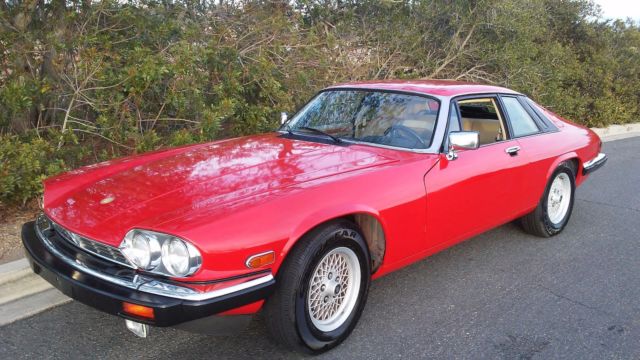 RARE JAGUAR XJ-S V12. CLASSIC Collection Rouge' SEE YouTubeVids NO RESERVE! 1990 Jaguar XJS Classic Collection Rouge' EURO 1 of 100